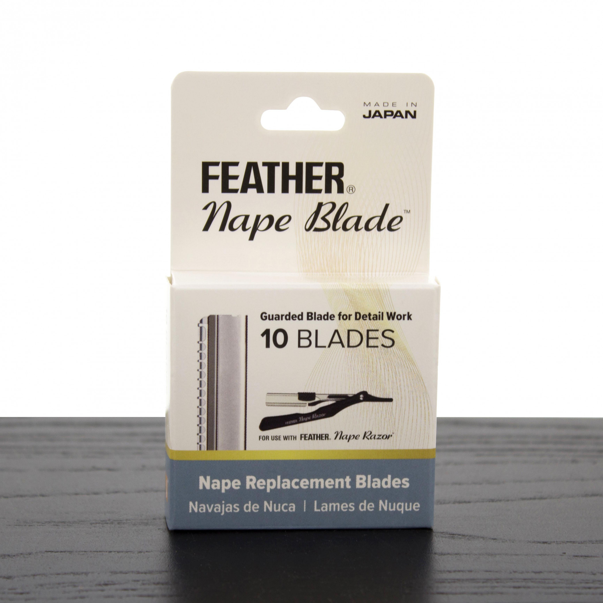 Product image 0 for Feather Nape and Body Single Edge Straight Razor Blades, 10-Pack
